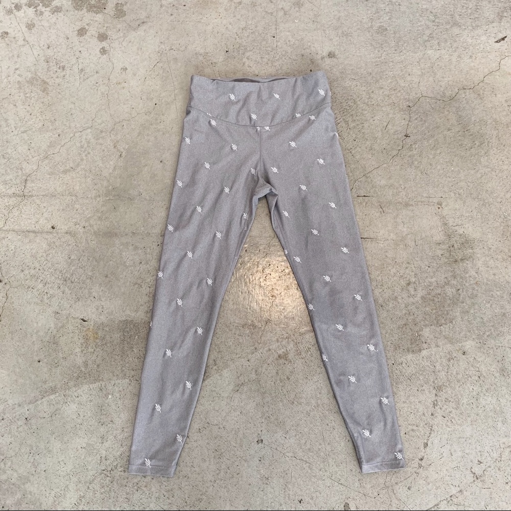 Alala Laurel Embroidered Detail Leggings